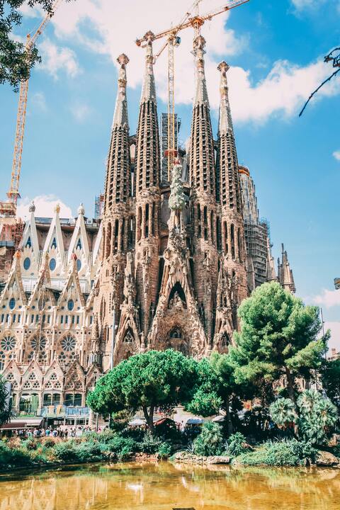 Arrival in Barcelona